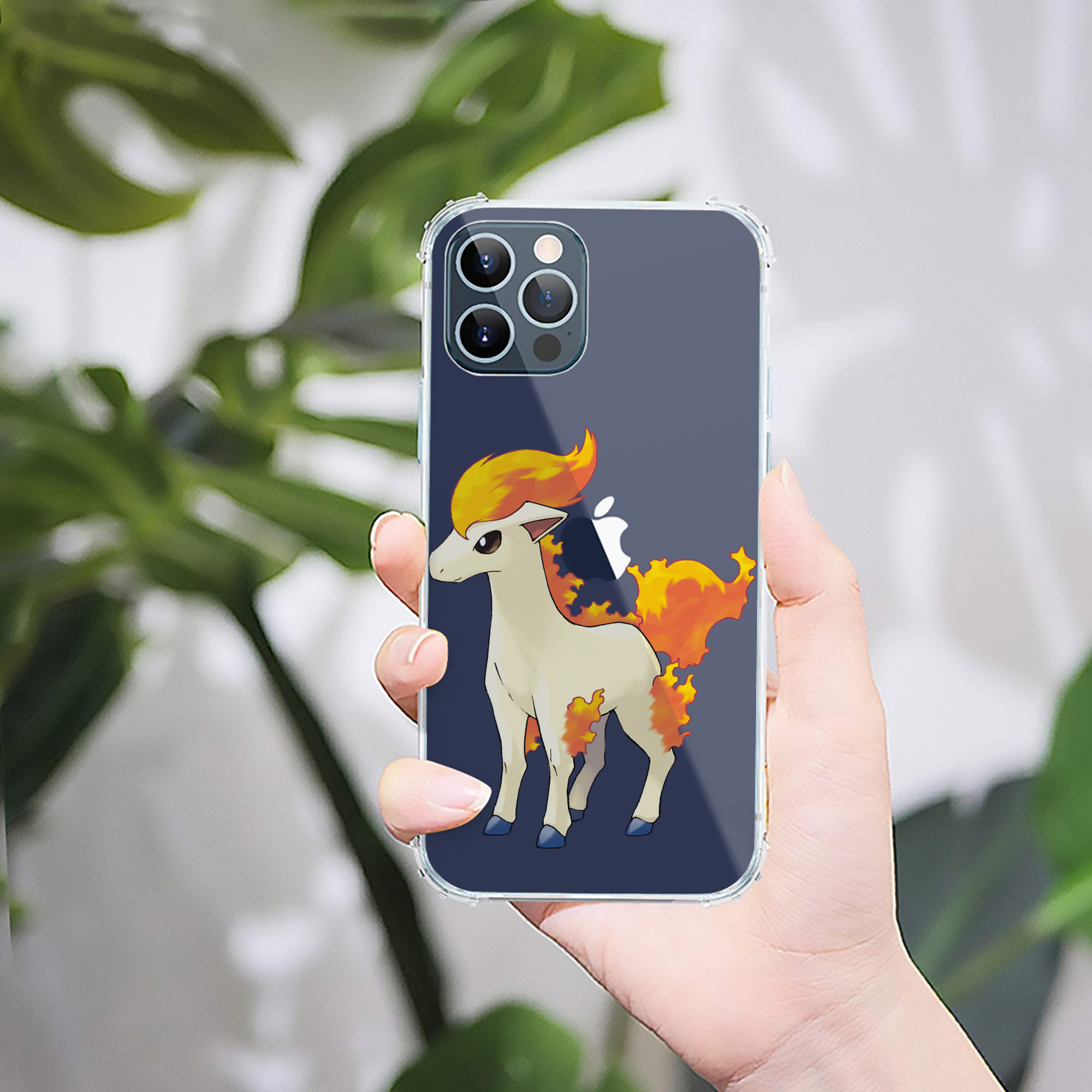 （画像用） ポケットモンスター Pokémon 【iPhone 12シリーズ対応】透明スマホケース（クリアソフトケース）